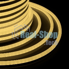 Гибкий неон Neon-night SMD (8х16 мм) односторонний теплый белый, 120 LED/м, набор 10 м (с комплектом подключения), IP65
