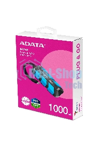 Внешний SSD ADATA SC740, 1TB, USB 3.2 Gen 2 Type-C, R/W 1050/1000, синий