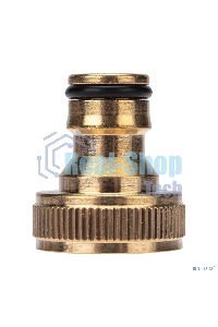 Адаптер латунный, 3/4, внутренняя резьба Четыре Сезона