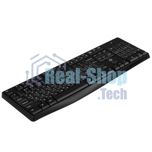 Комплект клавиатура+мышь Oklick S260W беспроводной, USB, 1600 DPI, чёрный