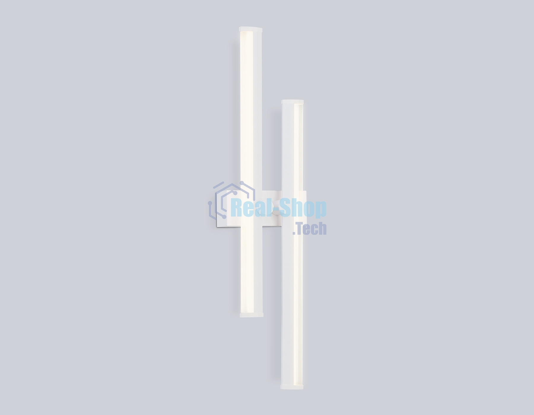 Настенный светодиодный светильник Ambrella light FL6151 WH белый 18W 3000K-6400K 510*120*65