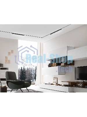 Трековый светильник GL2365 BK черный IP20 20W 3CCT 3000-6400K 48V 400*10*73