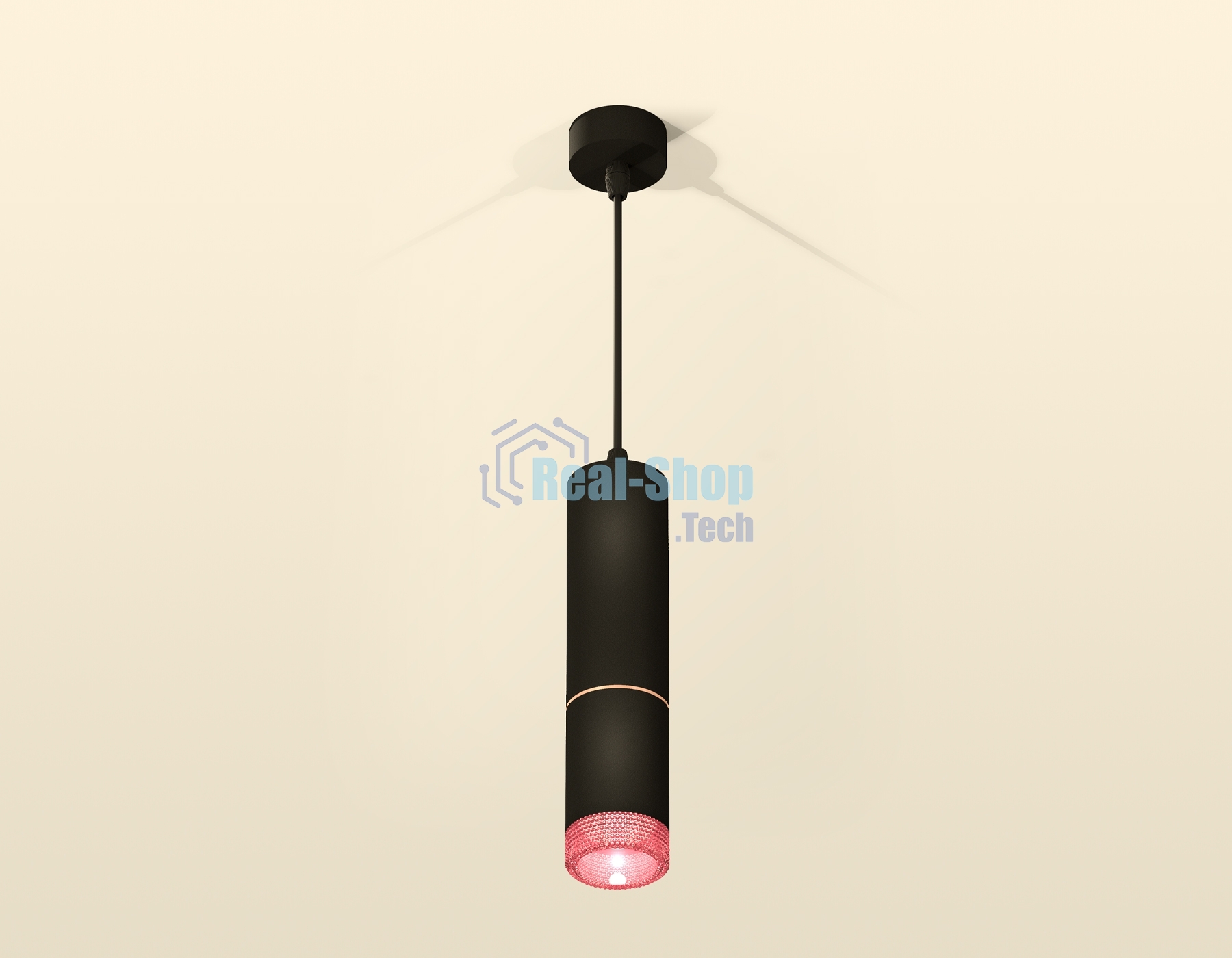 Светильник Ambrella Light XP6313030 SBK/PI черный песок/розовый MR16 GU5.3 (A2302, C6343, A2063, C6313, N6152)