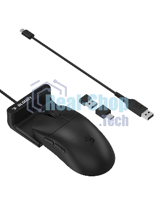 Мышь беспроводная/проводная A4tech Bloody R77UltraDock черный, 20000 dpi, USB Type-A, радиоканал, кнопки - 5