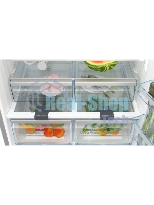 Холодильник Bosch KGN86AI32U серебристый двухкамерный 479/140л морозилка снизу