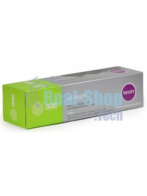 Картридж лазерный Cactus CS-TN1075 черный (1000 стр.) для Brother HL-1110/1112/1510/1512/1810/1815