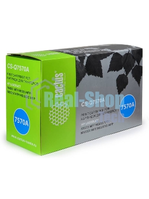 Картридж лазерный Cactus CS-Q7570A черный (15000 стр.) для HP M5025/M5035/M5035X/M5035XS