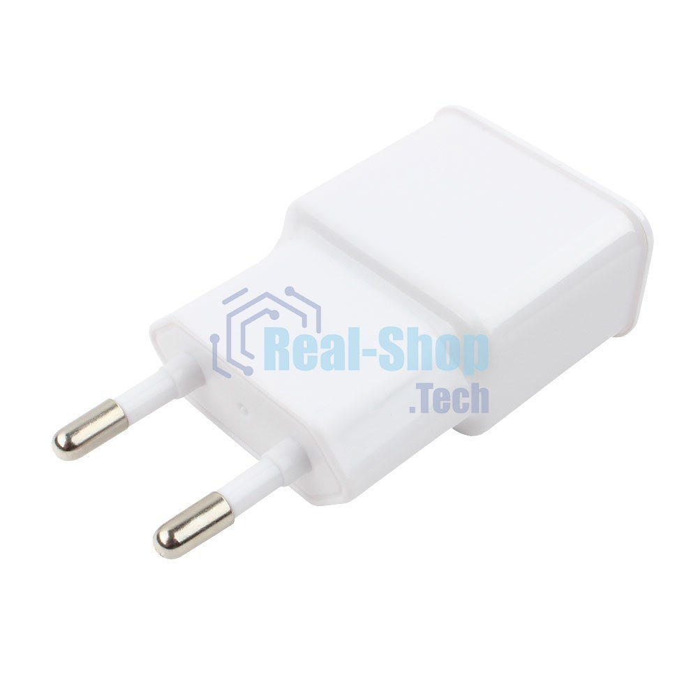 Сетевое зарядное устройство Cablexpert MP3A-PC-11 100/220V - 5V USB 2 порта, 2.1A, белый