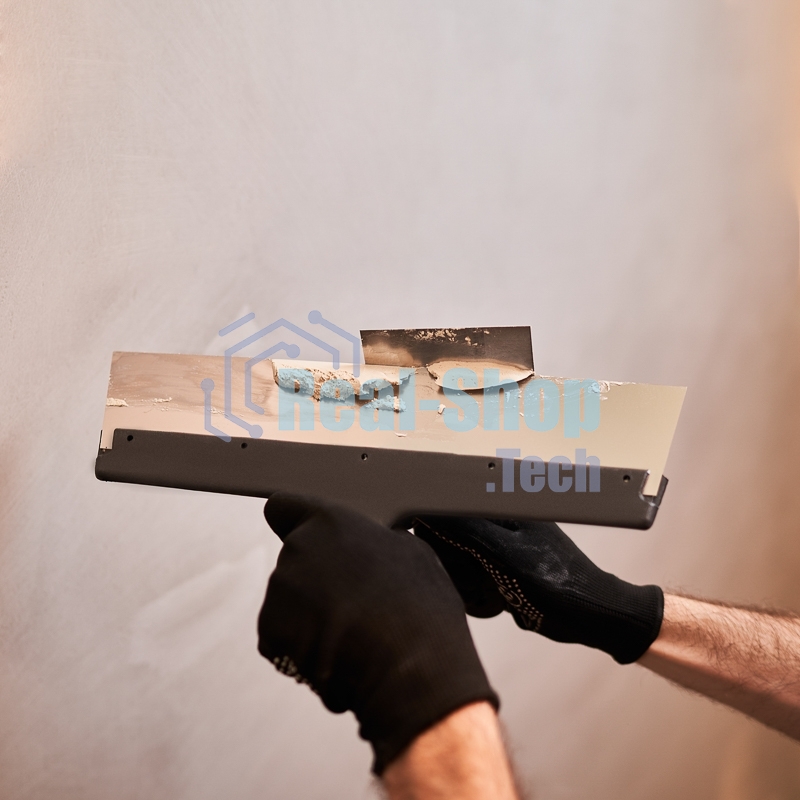 Шпатель фасадный Rexant 350 мм нержавеющая сталь, пластмассовая ручка