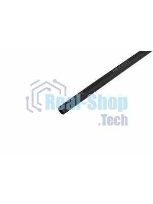 Термоусаживаемая трубка клеевая Rexant 3,0/1,0 мм, черная, упаковка 10 шт. по 1 м