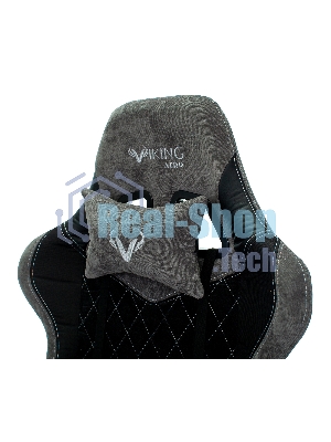 Кресло Бюрократ VIKING 7 KNIGHT B FABRIC черный, ткань, 120 кг, механизм качания