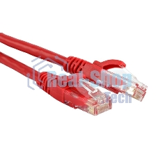 Патч-корд LANMASTER UTP TWT-45-45-0.5-RD вилка RJ-45-вилка RJ-45 cat.5е 0.5м красный ПВХ (уп.:1шт)