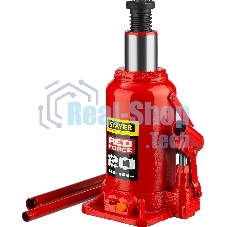 Домкрат STAYER 43160-20_z01 гидравлический бутылочный red force 20т 242-452мм