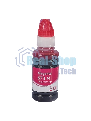 Контейнер с чернилами Sakura C13T67334A (673 M) для Epson, пурпурный, 5400 к., 70 мл.