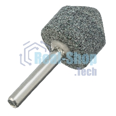 Шарошка абразивная Denzel конус, для дрели, 25 x 25 мм, хвостовик d6 мм, 63С