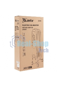 Обогреватель масляный MTX OCH-1500, белый, 1500 Вт, 15 м2, термостат