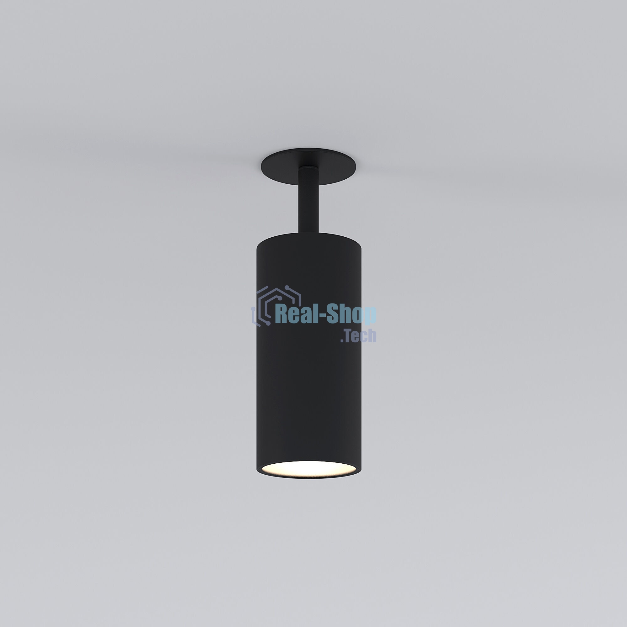 Diffe светильник встраиваемый черный 15W 4200K (25066/LED)