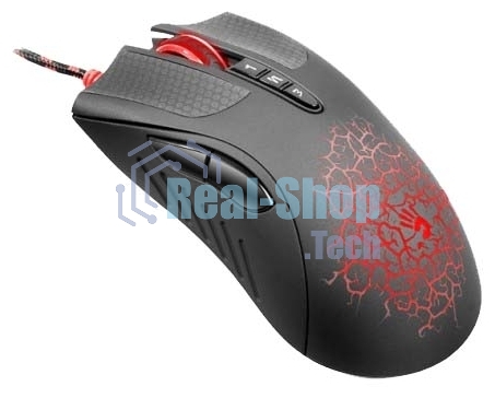 Мышь проводная A4Tech Bloody AL90 Blazing черный, 12000 dpi, USB, кнопки - 8