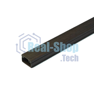 Кабель-канал 15х10 L2000 пластик с двойным замком венге УралПак КК-4815010-200