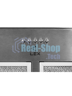 Вытяжка встраиваемая LEX GS Bloc P 900 нержавеющая сталь управление: кнопочное (1 мотор)