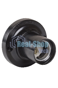 Патрон электрич. E27 Пкб27-04-К21 потолочный карболит. черный (с этикет.) ИЭК EPK12-04-01-K01