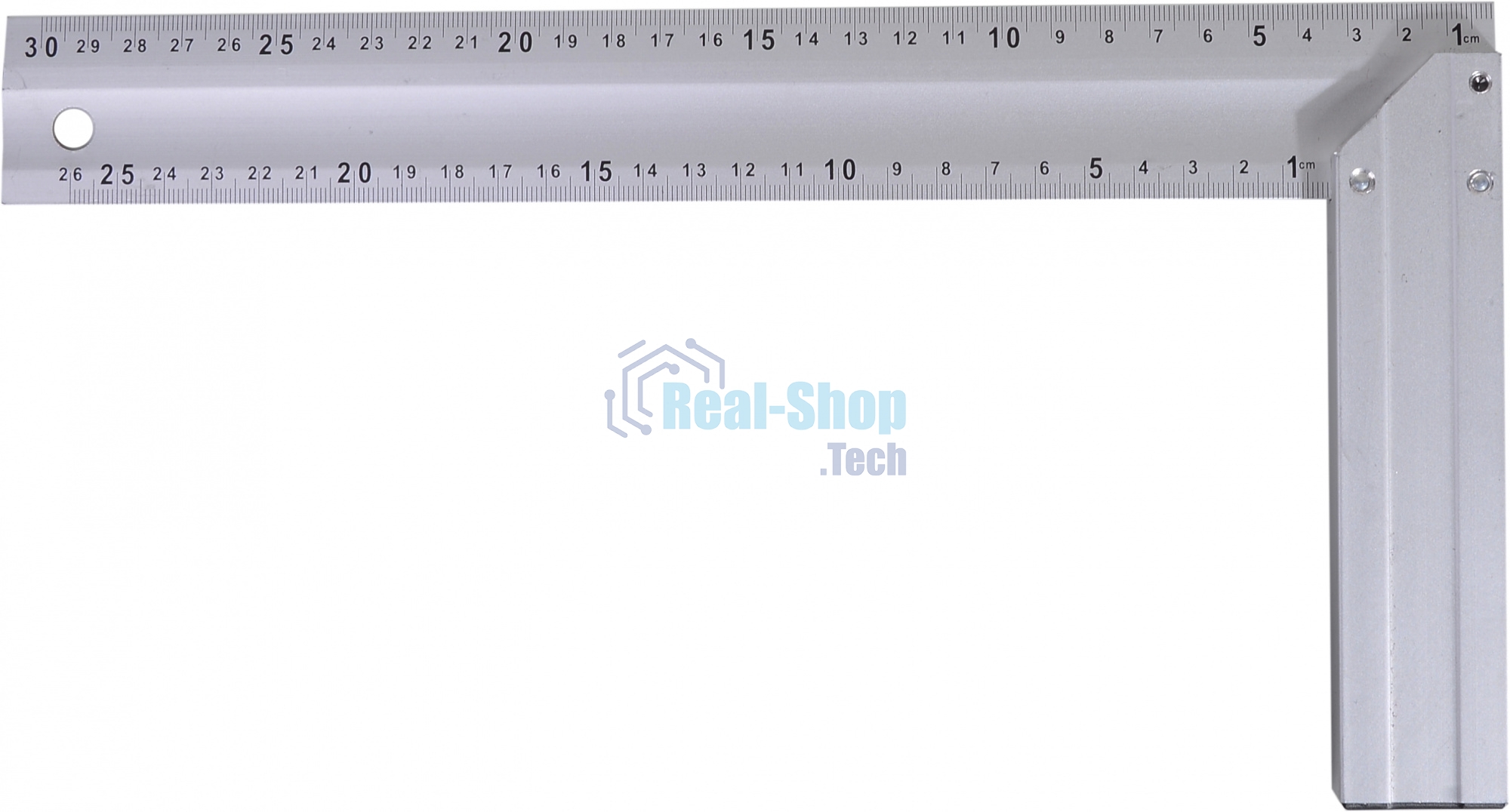 Угольник алюминиевый литой 300 мм