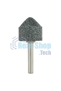 Шарошка абразивная Denzel конус, для дрели, 25 x 25 мм, хвостовик d6 мм, 63С