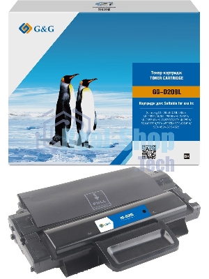 Картридж лазерный G&G GG-D209L черный (5000 стр.) для Samsung ML-2855ND/SCX-4824FN/4828FN