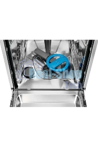 Встраиваемая посудомоечная машина Electrolux KESC2210L, черный, 44.6 см, 9 компл., 44 дБ, класс E