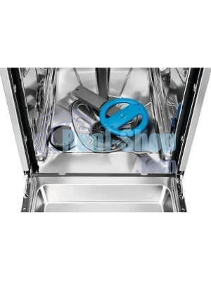 Встраиваемая посудомоечная машина Electrolux KESC2210L, черный, 44.6 см, 9 компл., 44 дБ, класс E