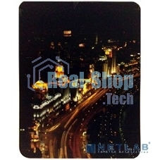 Коврик для мыши Buro BU-M80007 пластиковый ночной город 230х180х2мм