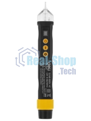 Бесконтактный детектор напряжения Deli DL8008 (90-1000В, функция фонарика, батарейки в комплекте)