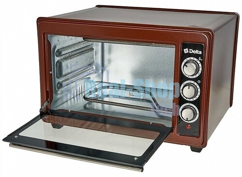 Мини-печь Delta D-0123 коречневый