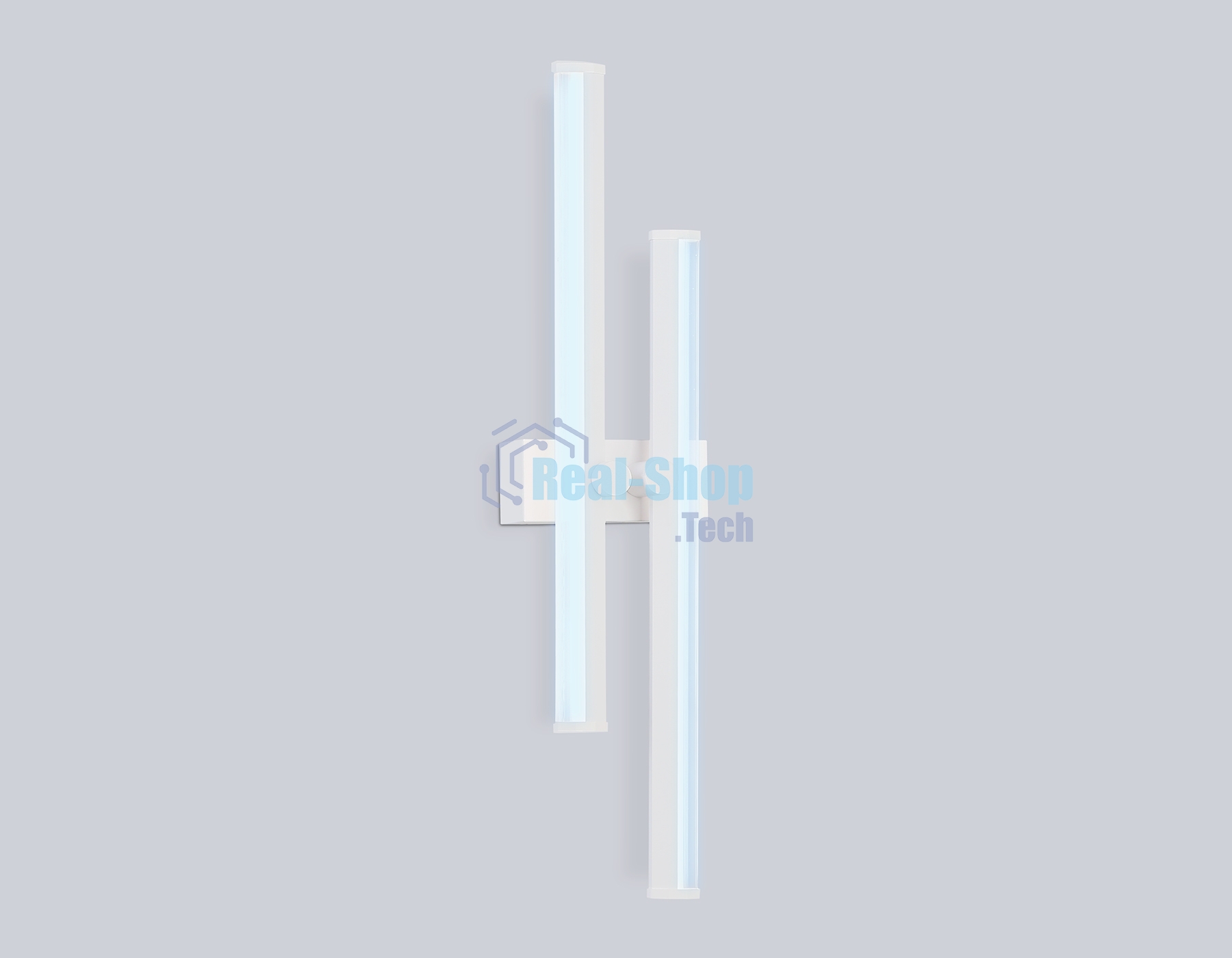 Настенный светодиодный светильник Ambrella light FL6151 WH белый 18W 3000K-6400K 510*120*65
