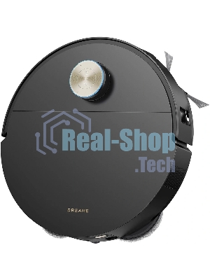 Робот-пылесос Dreame X60 Ultra Complete черный, 6400 мAч Li-Ion, уборка влажная/сухая, пылесборник контейнер 0.23 л