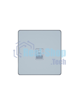 Systeme Electric Systeme Infinity Стальное небо Розетка информационная RJ-45 кат.5e