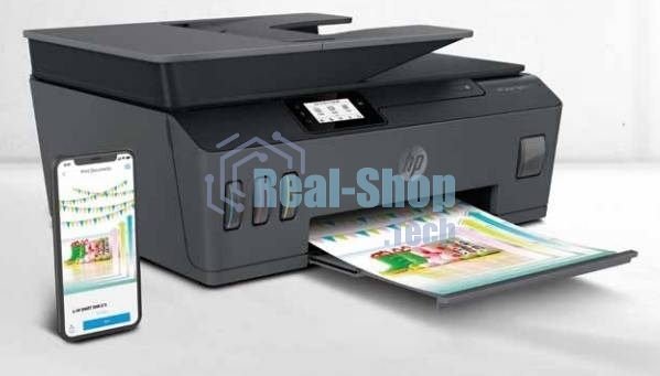 МФУ струйное HP Smart Tank 615 AiO (Y0F71A), A4, цветной, печ. до 22 стр/мин. (ч/б) до 16 стр/мин. (цвет), скан. до 5 стр/мин. (ч/б) 3 стр/мин. (цвет), 1200 x 1200 dpi (ч/б печать, скан.) 1200 x 4800 dpi (печать цвет), USB, Wi-Fi, BlueTooth, Air Print, Mopria