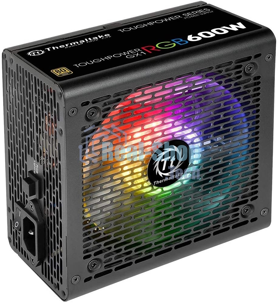 Блок питания Thermaltake Toughpower GX1 RGb (PS-TPD-0600NHFAGE-1), 600Вт,80 PLUS Gold, 120мм. черный