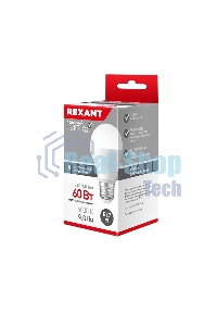 Лампа светодиодная Rexant груша A60 9,5 Вт E27 903 лм 4000 K нейтральный свет