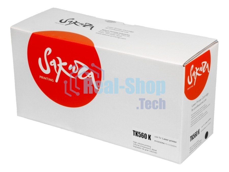 Картридж Sakura TK560K для Kyocera Mita FS-C5300DN/FS-C5350DN, ECOSYS 6030cdn, черный, 12 000 к.