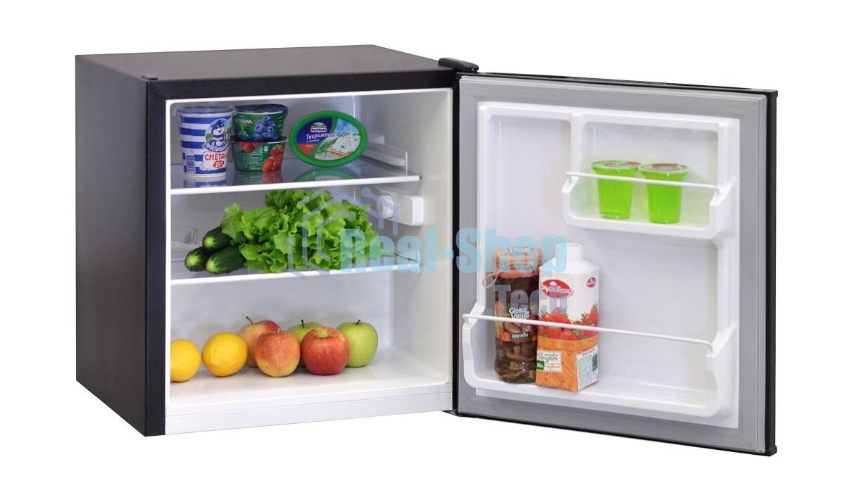 Холодильник Nordfrost NR 506 B черный матовый однокамерный 59 л