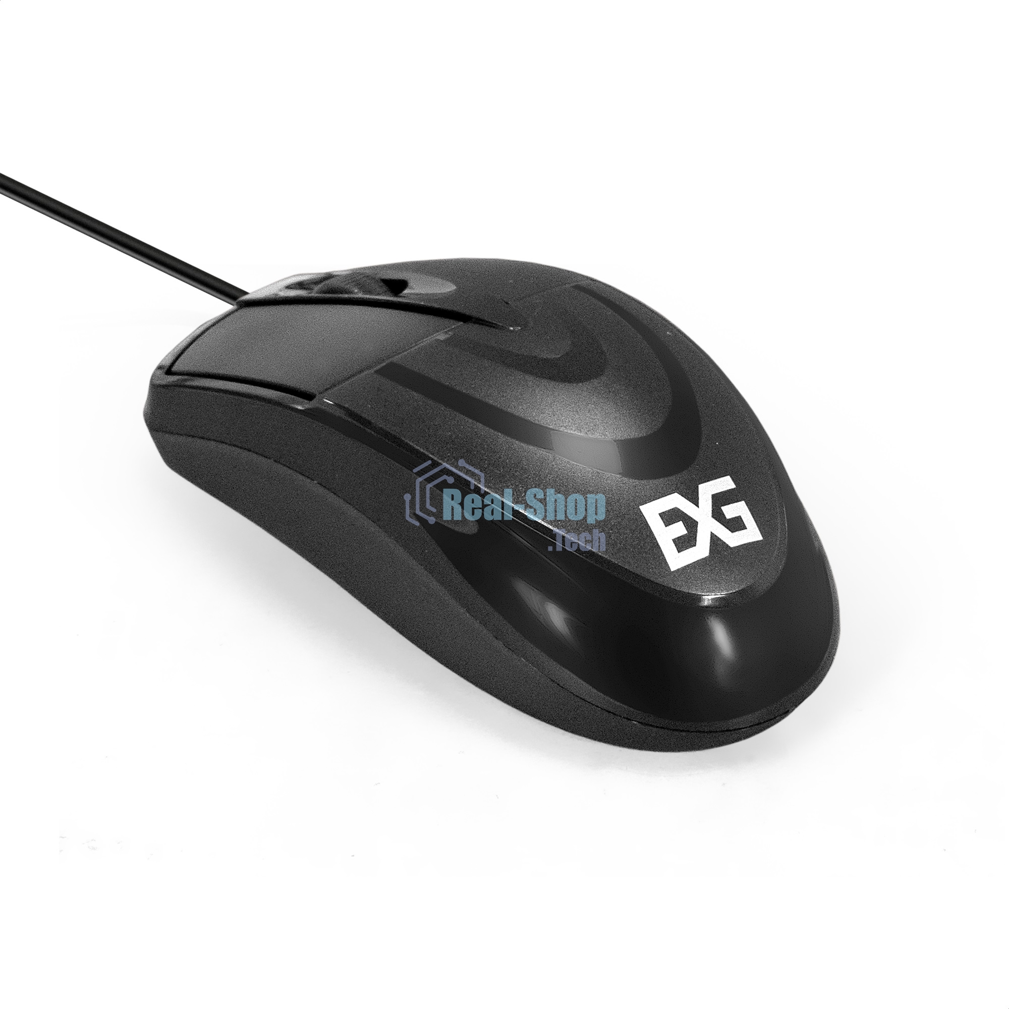 Мышь проводная ExeGate Professional Standard SH-8025 черный, 1000 dpi, USB, кнопки - 3