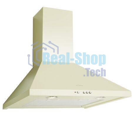 Вытяжка наклонная Elikor Коралл 50П-430-К3Д белый, 50 см, 430 куб. м/ч, 54 дБ