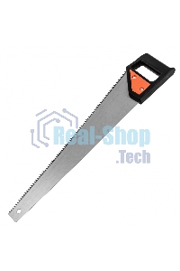 Ножовка по дереву Sparta 450 мм, 5-6 TPI, каленый зуб, пластиковая рукоятка