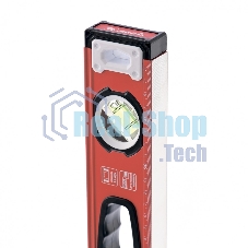 Уровень алюминиевый Matrix, фрезерованный, 3 глазка, рукоятки, 1500 мм