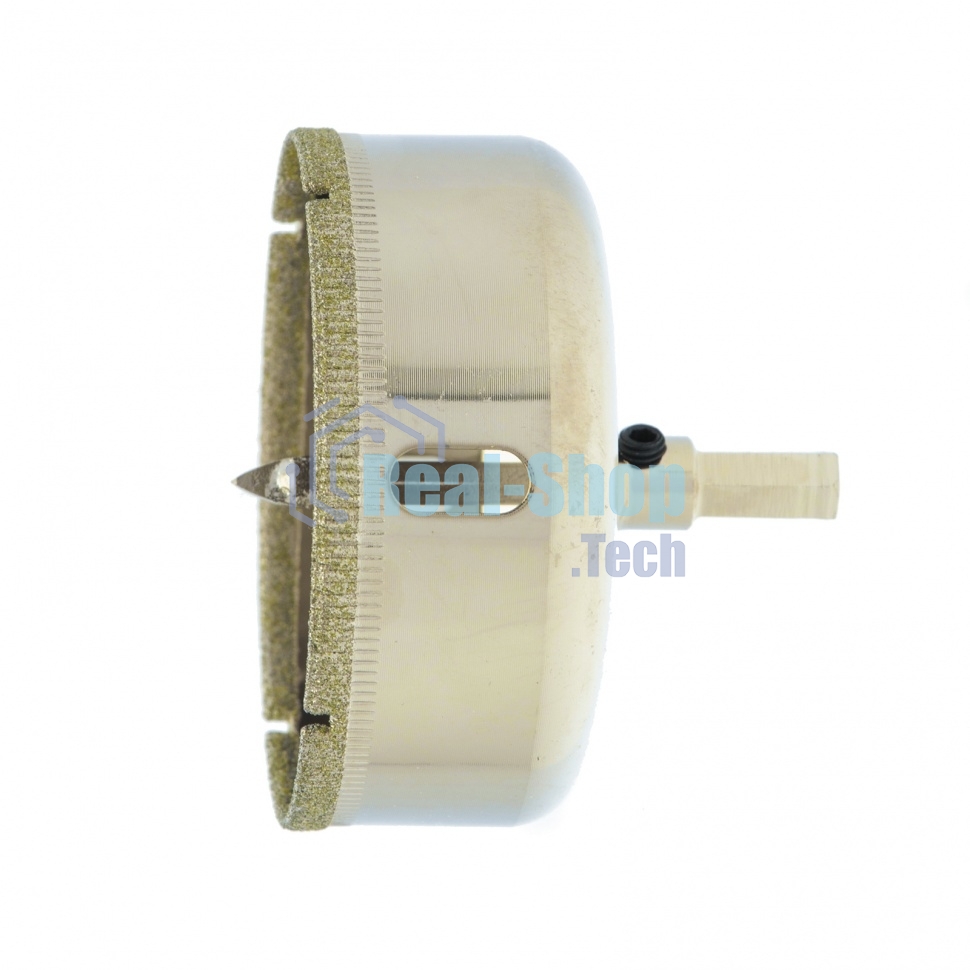 Сверло по керамической плитке и стеклу Сибртех, 70 х 55 мм, 6 гр.хв-к, с центр. сверлом