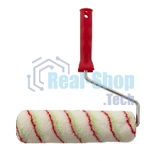 Валик Сибртех Эмали, 250 мм, ворс 12 мм, D 48 мм, D ручки 8 мм, полиамид,полиакрил