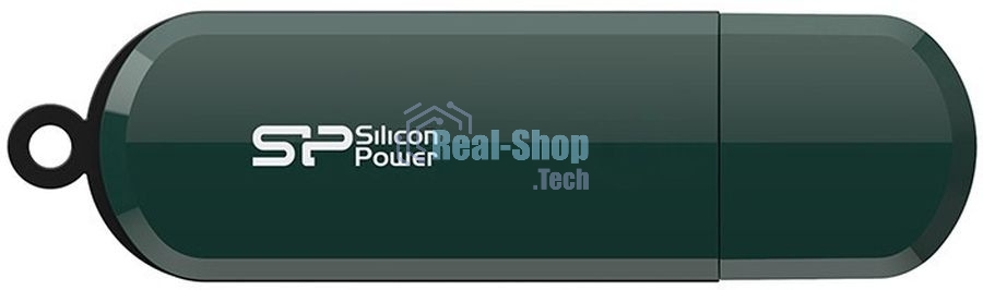 Флешка USB 64 Gb Silicon Power Lux Mini 320, USB 2.0, зеленый