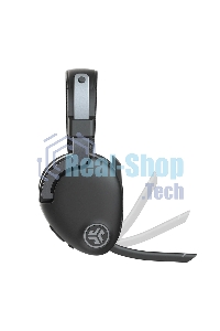 Гарнитура беспроводная JLAB GO Work Wireless Headset, для компьютера/мобильных устройств, накладные, bluetooth, черный ieuhbgoworkrblk4