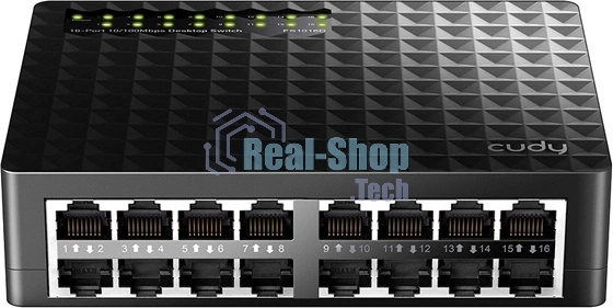 Коммутатор Cudy FS1016D (L2) 16x100 Мбит/с неуправляемый